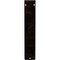Ekena Millwork Fleur De Lis Wrought Iron Bracket, (Triple center brace), Antiqued Brass 2"W x 7 1/2"D x 10"H BKTM02X07X10TFLABS - alternate 2